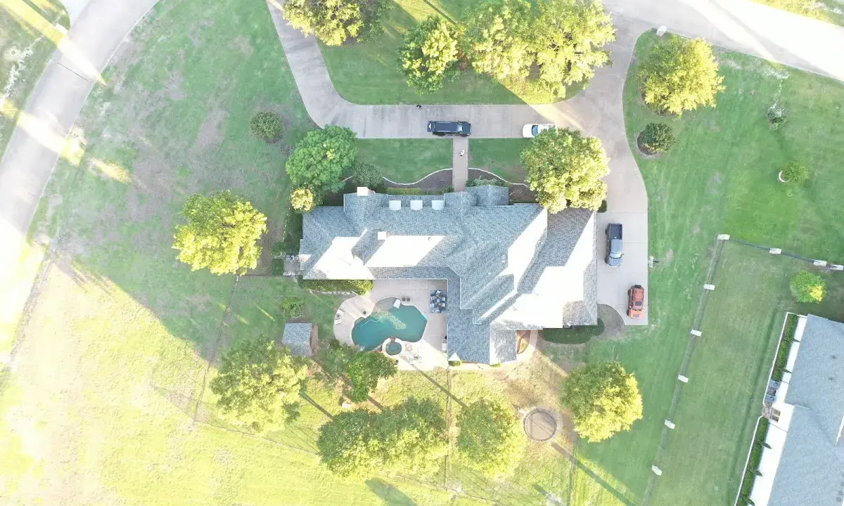 New shingle roof installation on a home in Blair